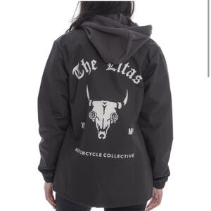 [s] THE LITAS Jacket Motorcycle Raincoat rainjacket Moto women